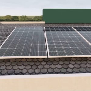 Kit energía solar hogar hibrido Off Grid Ups 3kVA