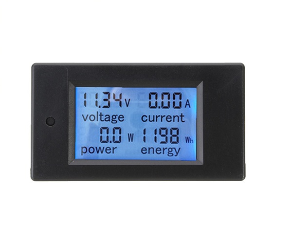 Vatimetro contador medidor de energía 100vdc 100a